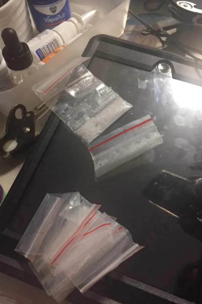 meth found