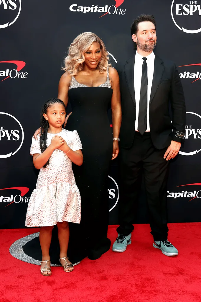 Serena Williams and Alexis Ohanian