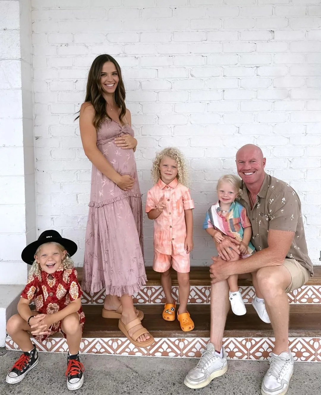 Lauren Brant and barry hall baby number 4 pregnancy announcement.