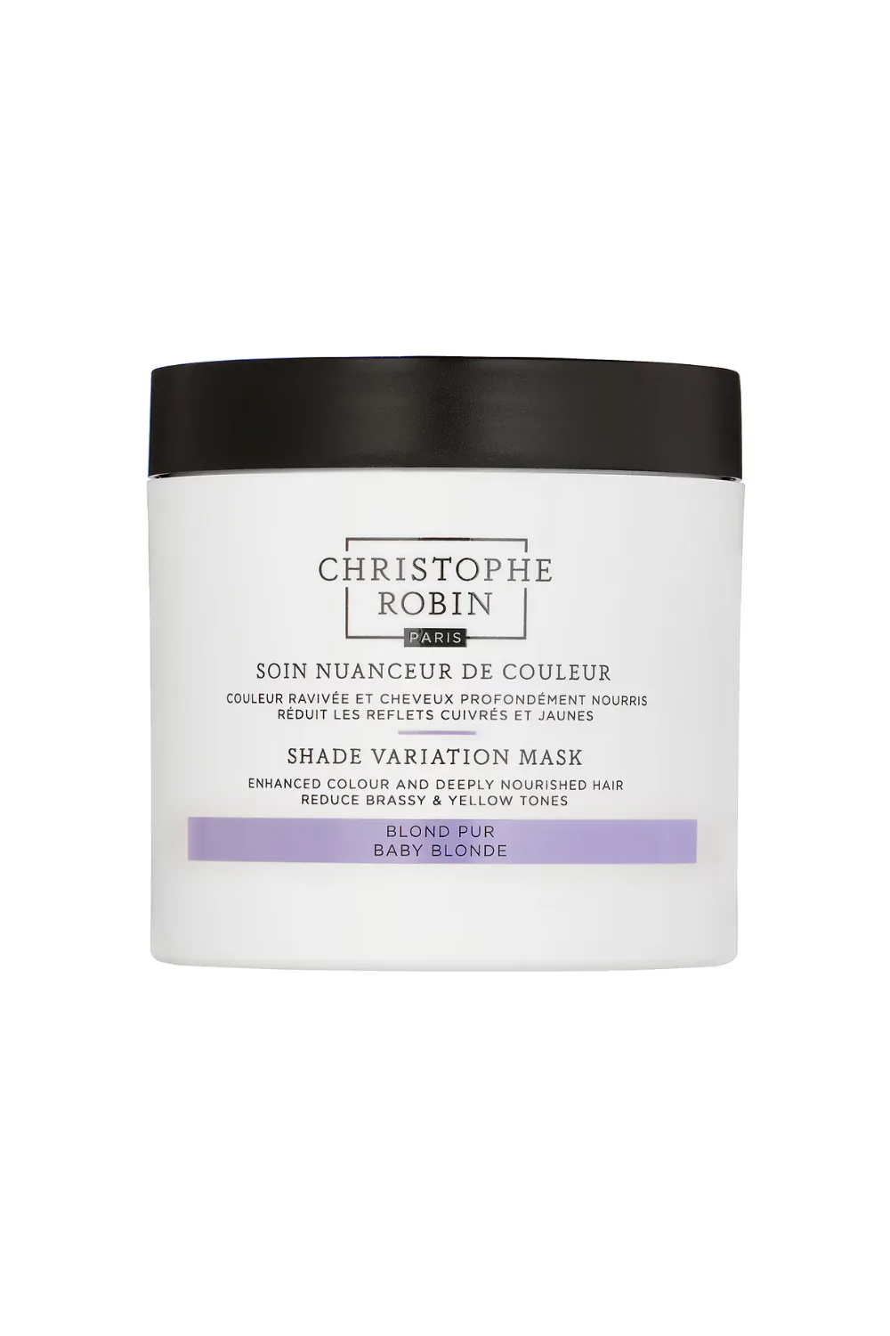Christophe Robin blonde masque