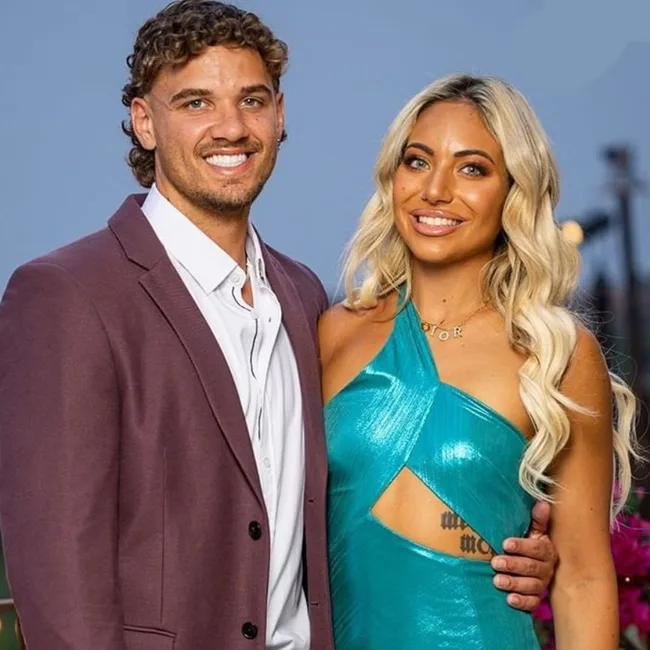 Savanah Badger and Clint Posselt Love Island Australia