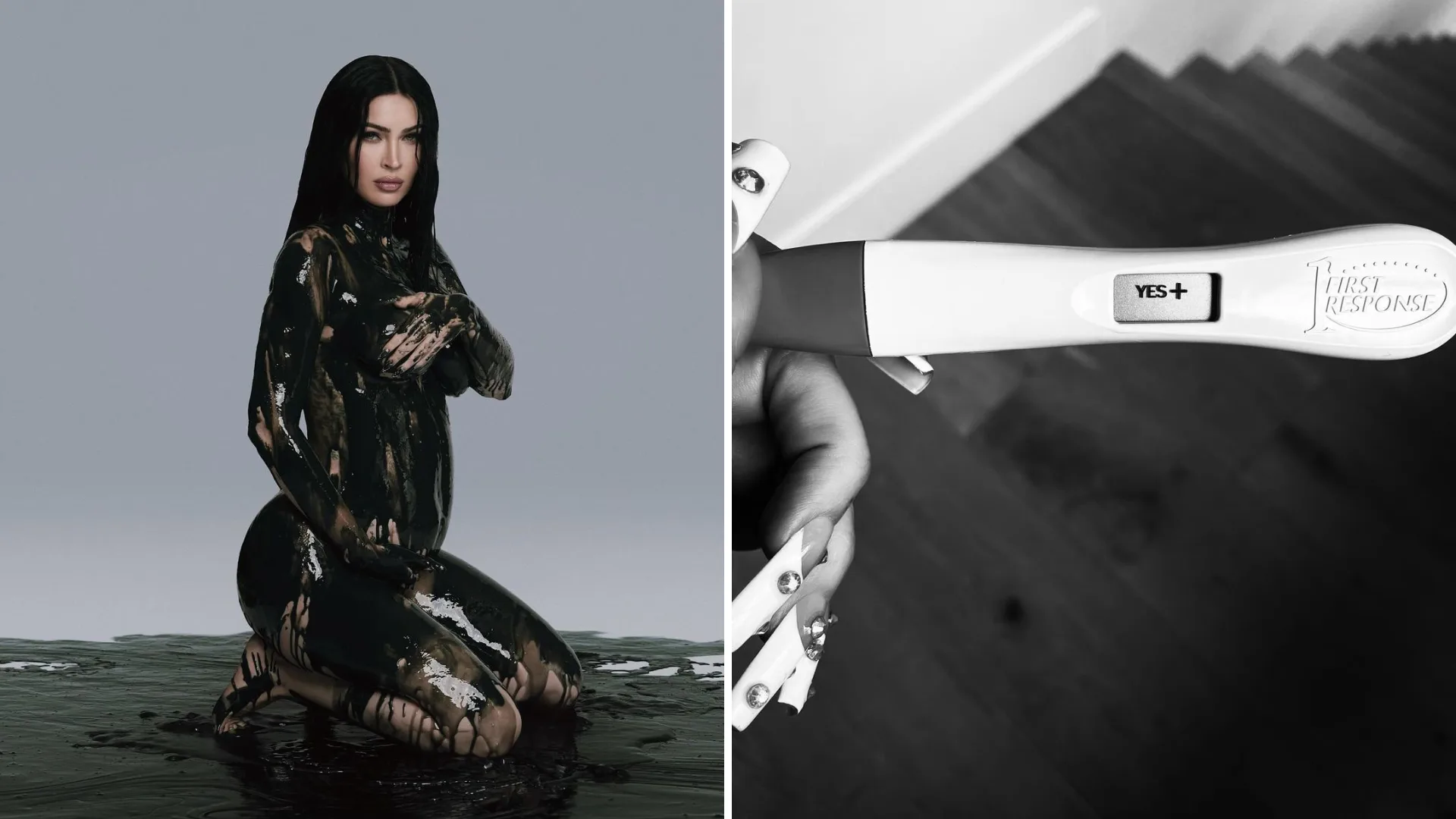Megan Fox instagram posts to announce pregnancy 
