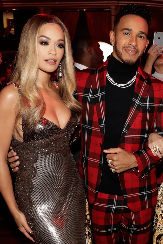 lewis hamilton rita ora