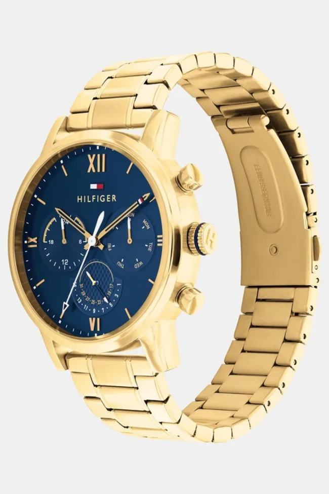 tommy hilfiger gold watch