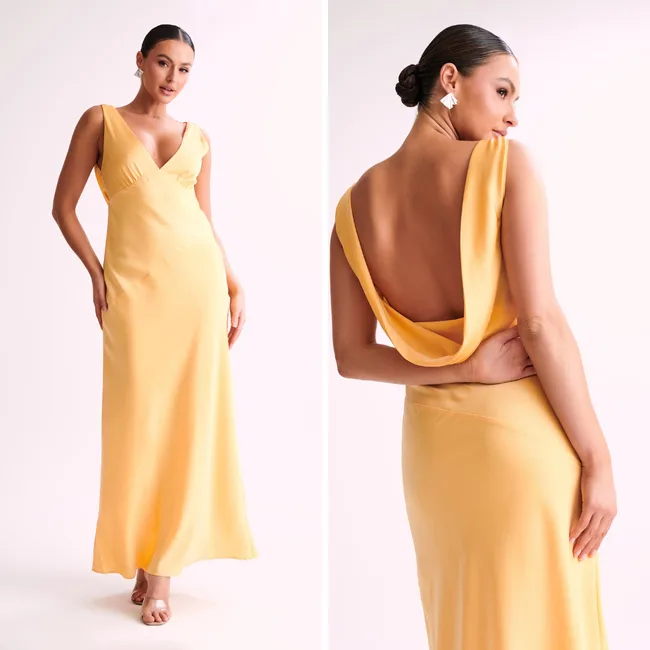 Yellow Meshki Dress
