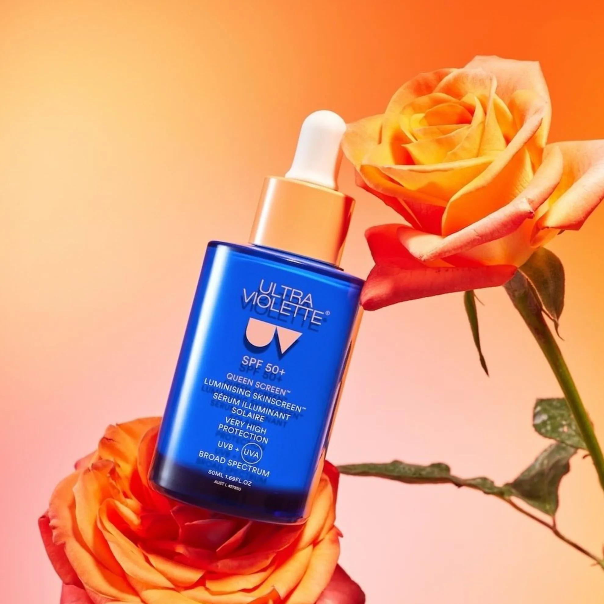 Ultra Violette has put Australian sunscreen formulas on the map internationally and has quickly cemented itself as a cult Australian brand thanks to its high-quality, innovative "skin screen" wardrobes, which are designed to work nicely with makeup and lifestyle. The brand's uber-chic packaging and cheeky Gen Z attitude help.

Try out their bestselling Queen Screen SPF 50+ Serum for silky, serum-like glowing sun protection that your makeup will glide over, or Fave Fluid for a satin-finish daily sunscreen that will suit any occasion.