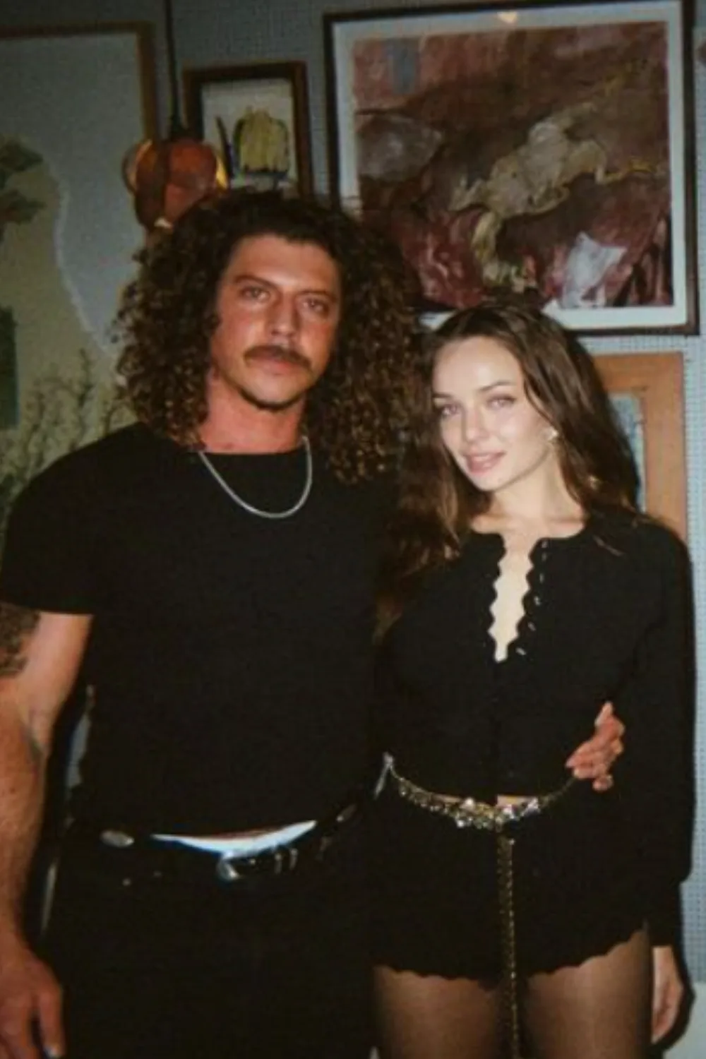 Abbie Chatfield and Adam Hyde.