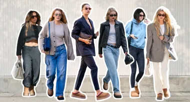 celebrities wearing slippers