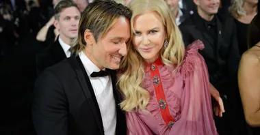 Keith Urban and Nicole Kidman looking Cosy