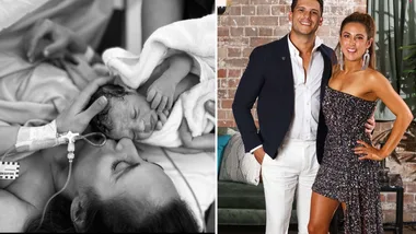 Johnny Balbuziente and Kerry Knight baby