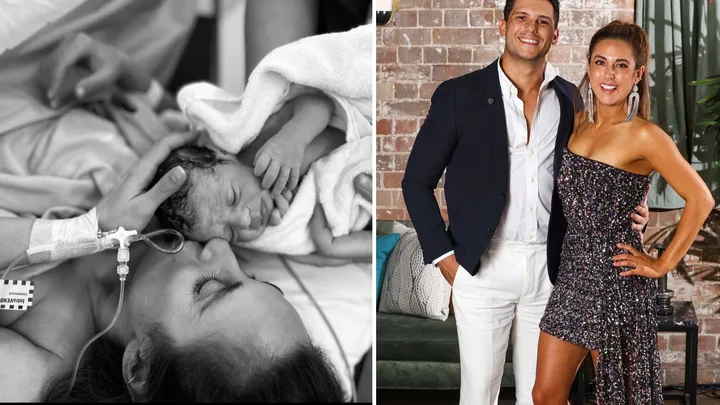 Johnny Balbuziente and Kerry Knight baby