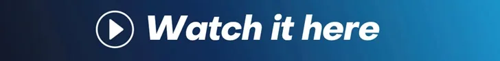 A blue Prime Video banner with the words 'Watch it here.'