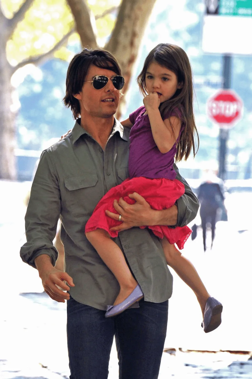 Tom cruise and Suri Cruise