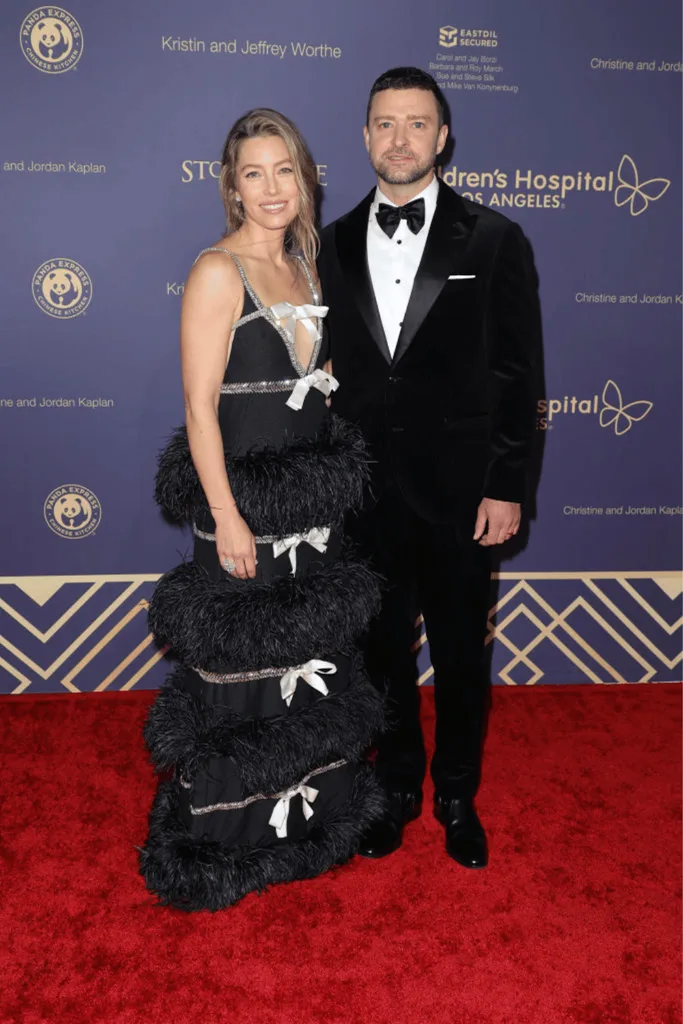 Justin Timberlake and Jessica.
