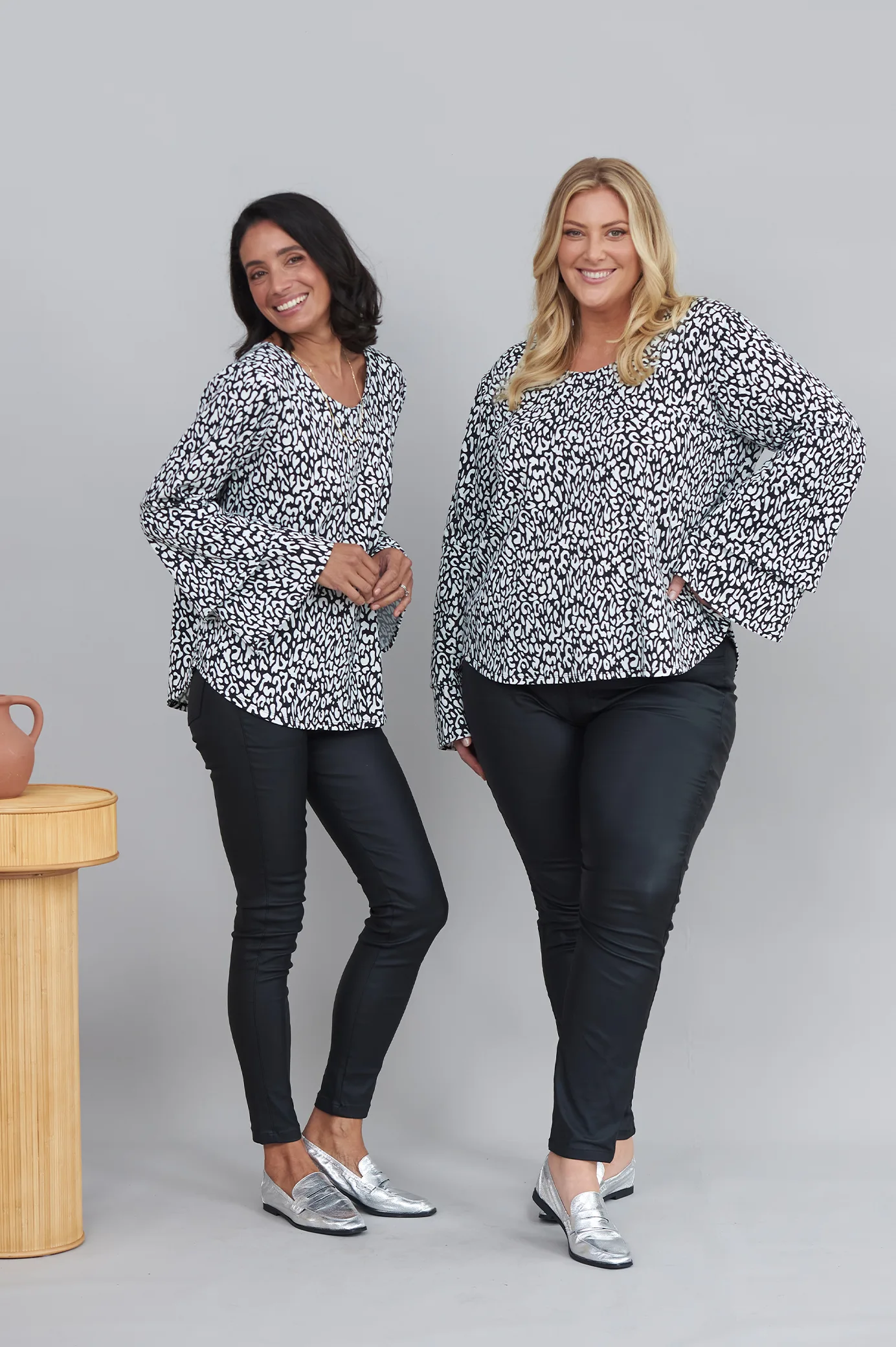 Models wearing Carolina Lifestyle's new fashion collection