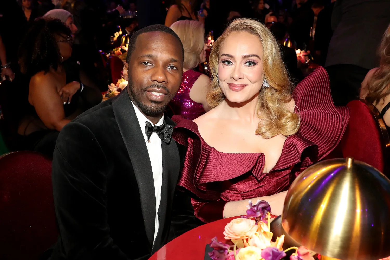 Adele is engaged to sports agent Paul Rich.