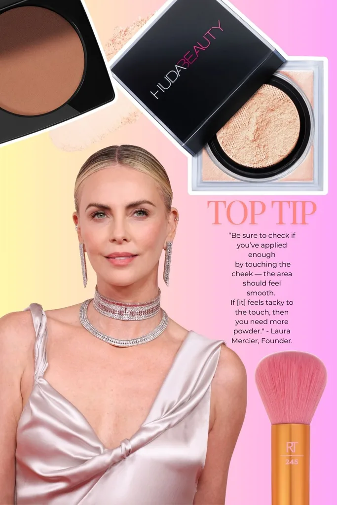charlize theron silver dress and jewellery