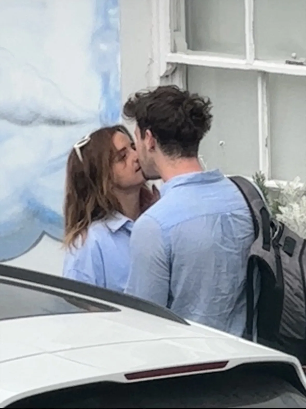 Emma Watson kisses new boyfriend Kieran Brown
