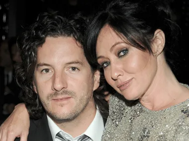 Shannen Doherty and Kurt Iswarienko