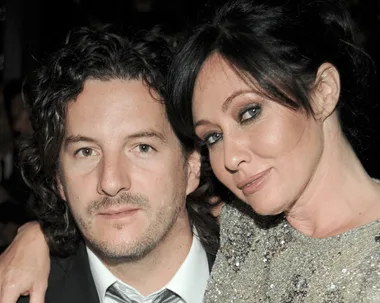 Shannen Doherty and Kurt Iswarienko