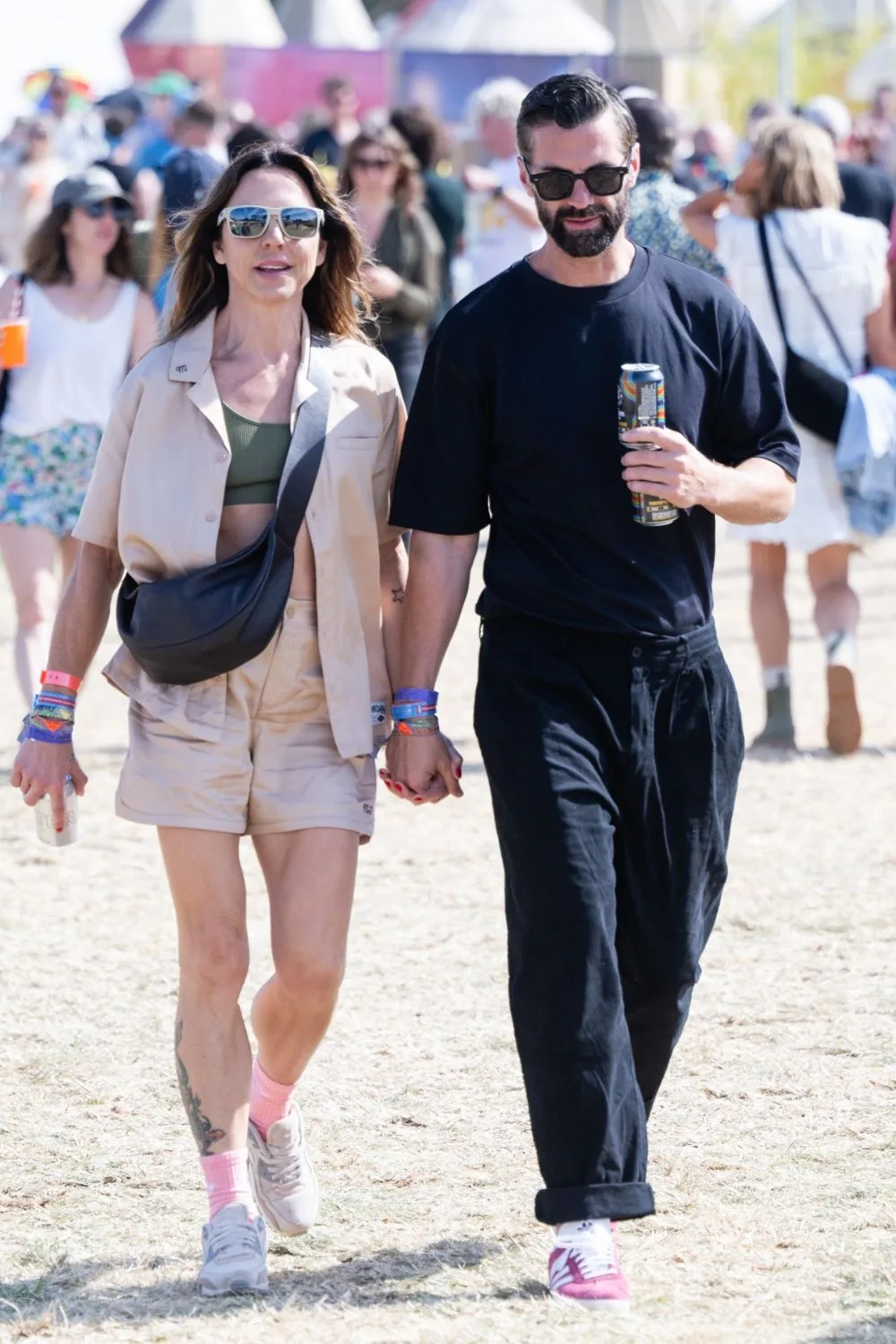 Mel C and her Australian model boyfriend Chris Dingwall.