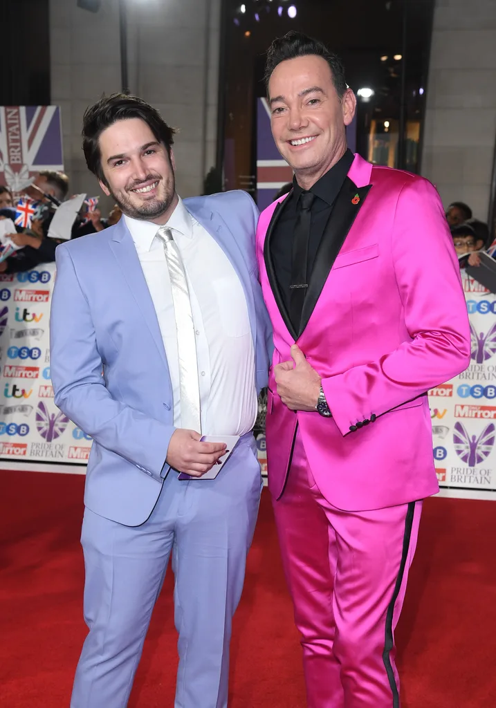 Craig Revel Horwood and his partner Jonathan.