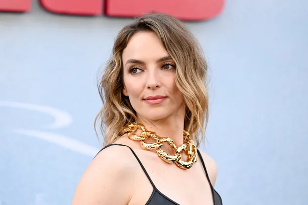 Jodie Comer at "The Bikeriders" Los Angeles Premiere held at the TCL Chinese Theatre on June 17, 2024 in Hollywood, California (Photo by Gilbert Flores/Variety via Getty Images)