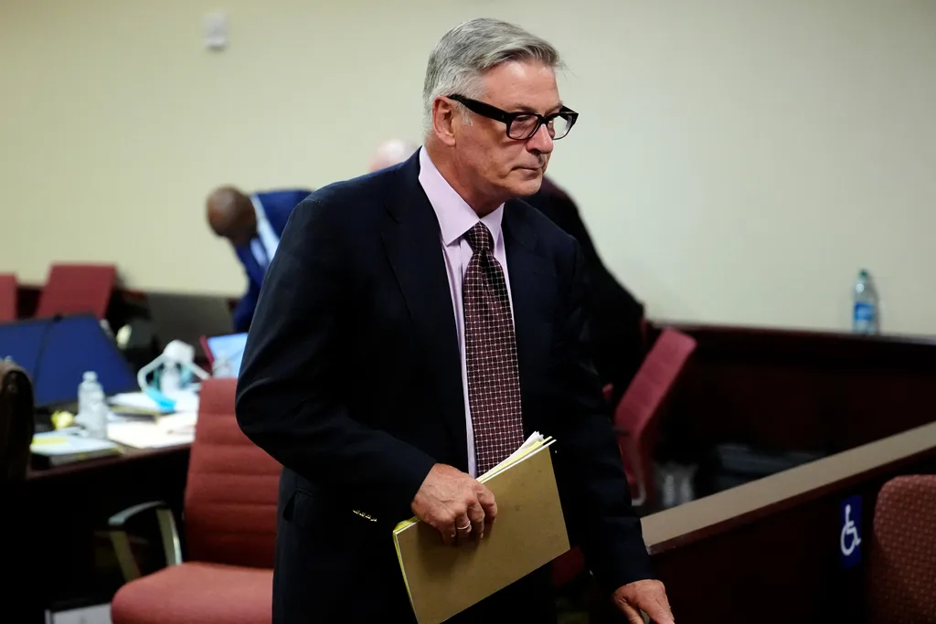 Alec Baldwin in court