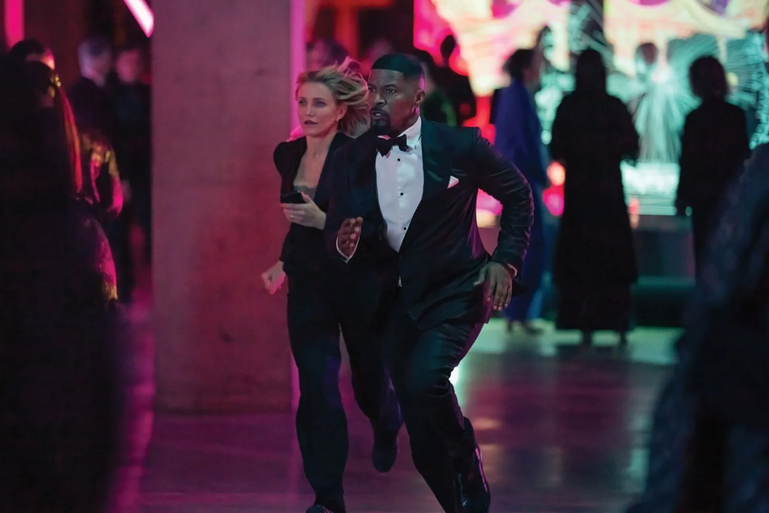 Jamie Foxx and Cameron Diaz in Back in Action.