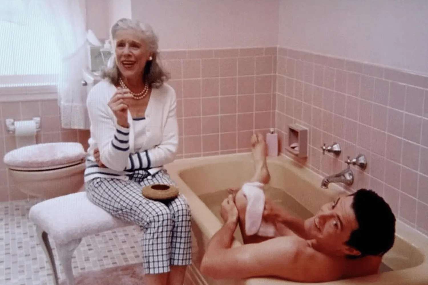 Trey and his mother Bunny in Sex and the city