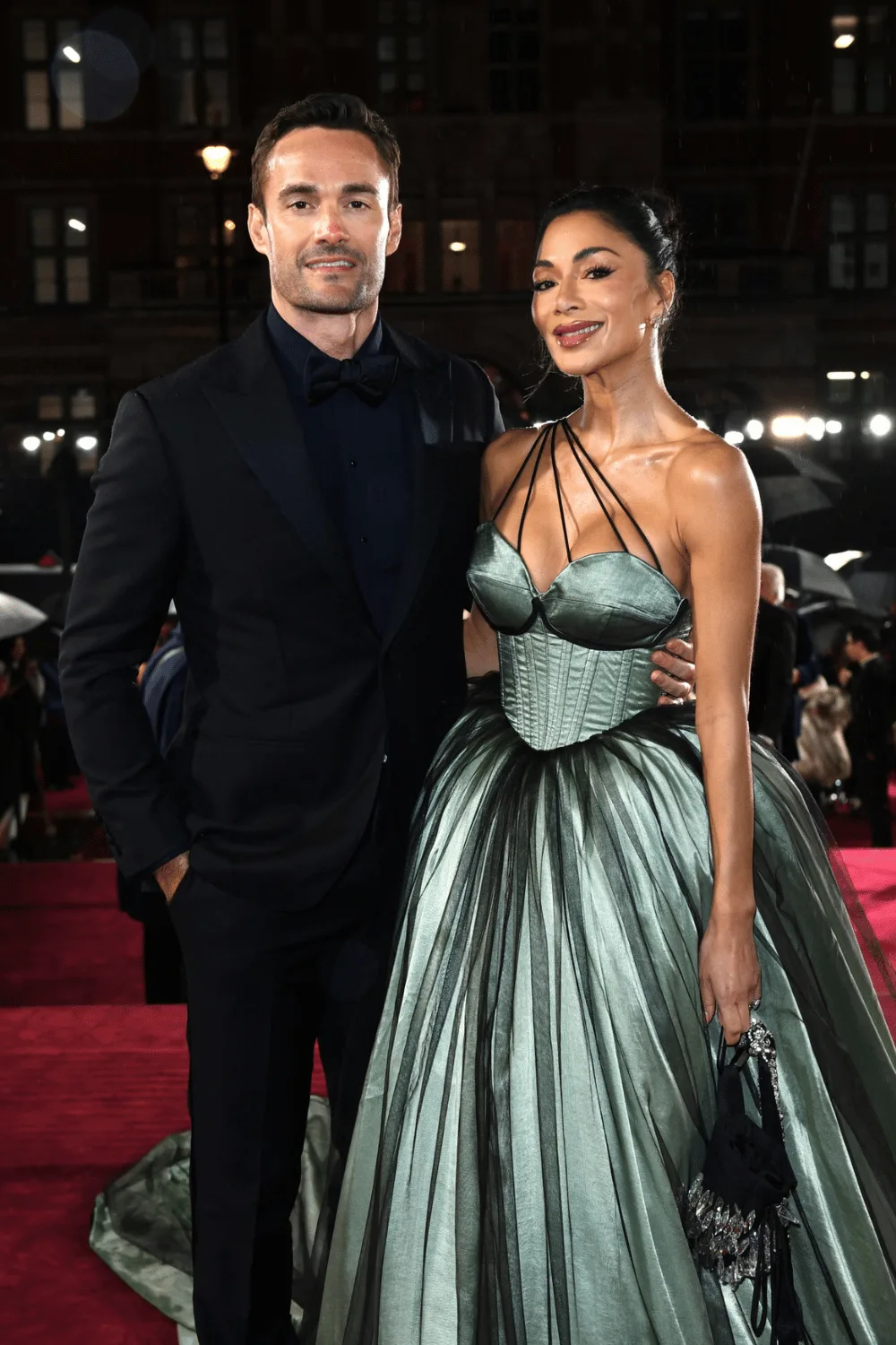 Nicole Scherzinger and fiancé Thom Evans