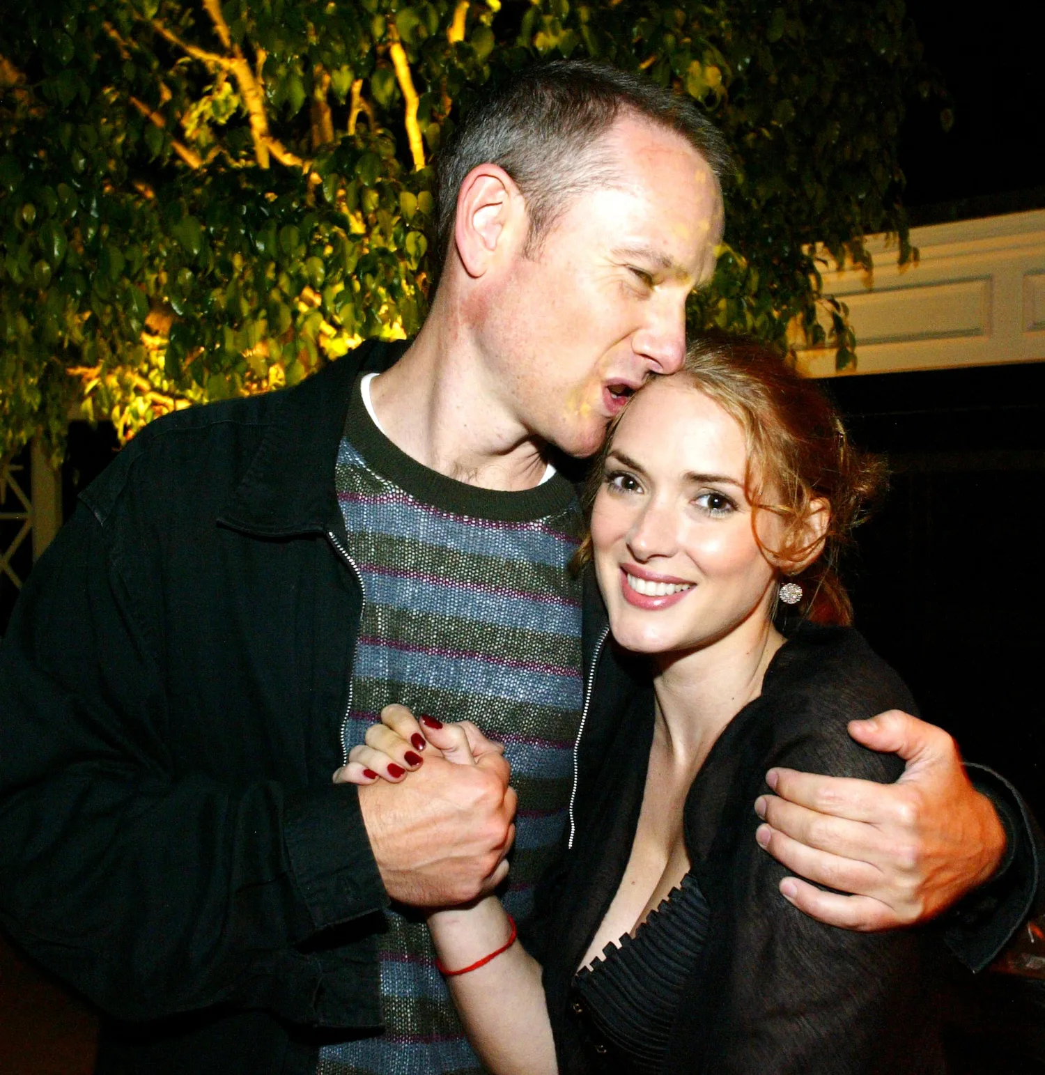 Page Hamilton and Winona Ryder in October 2003.