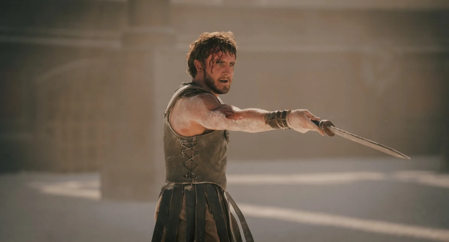 Paul Mescal in Gladiator II