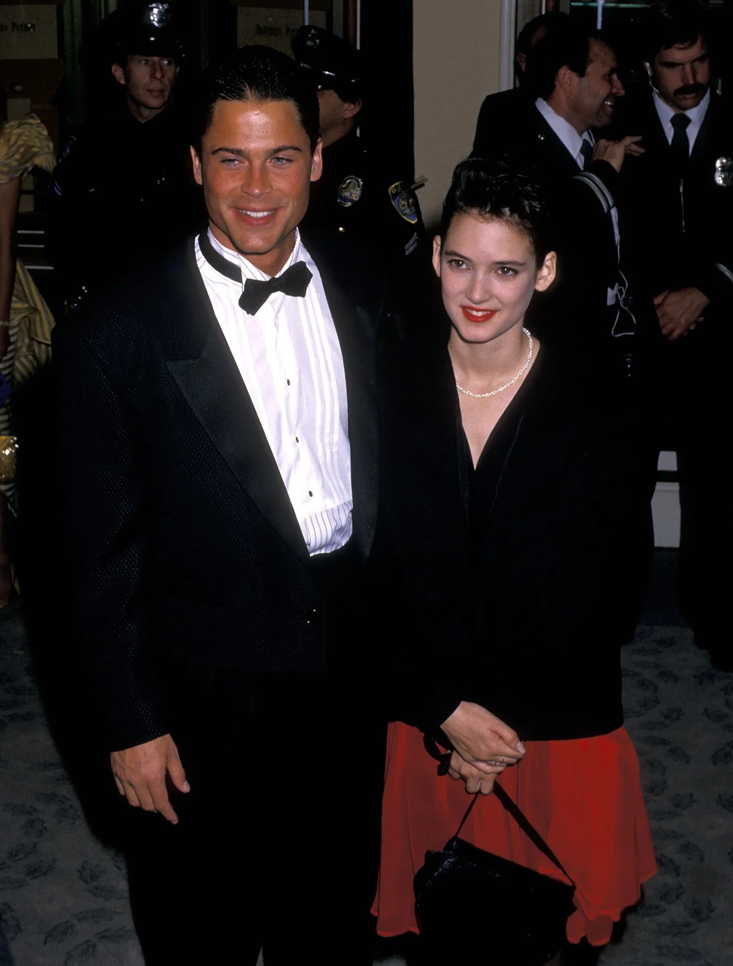 Rob Lowe and Winona Ryder