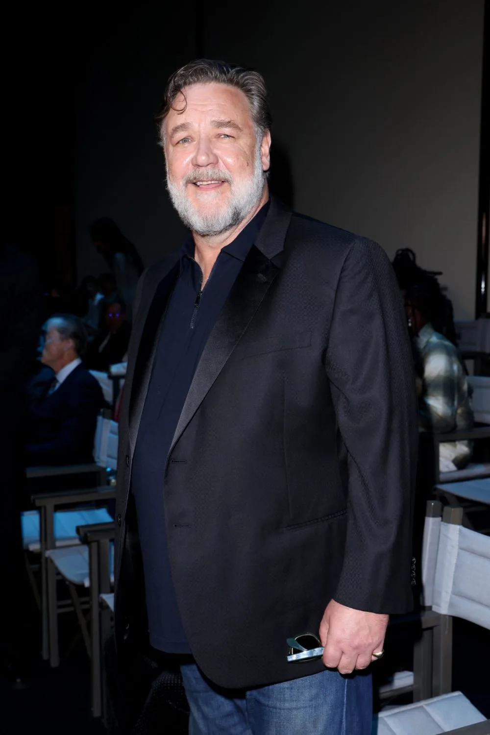 Russell Crowe smiling