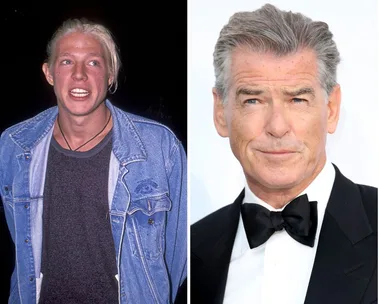Pierce Brosnan and son Christioher
