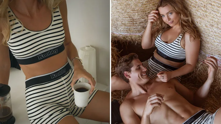 Underwear on models
