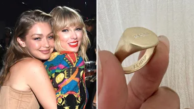 gigi hadid, Taylor Swift, signet ring