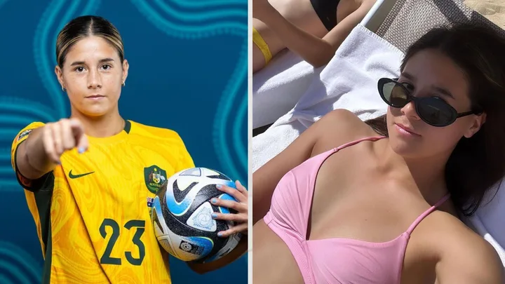 Matildas player Kyra Cooney-Cross