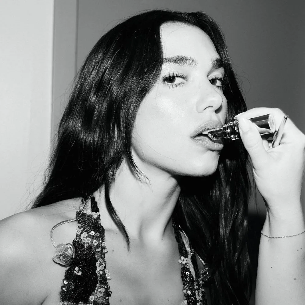 Dua Lipa YSL Loveshine Wet Shine Lipstick