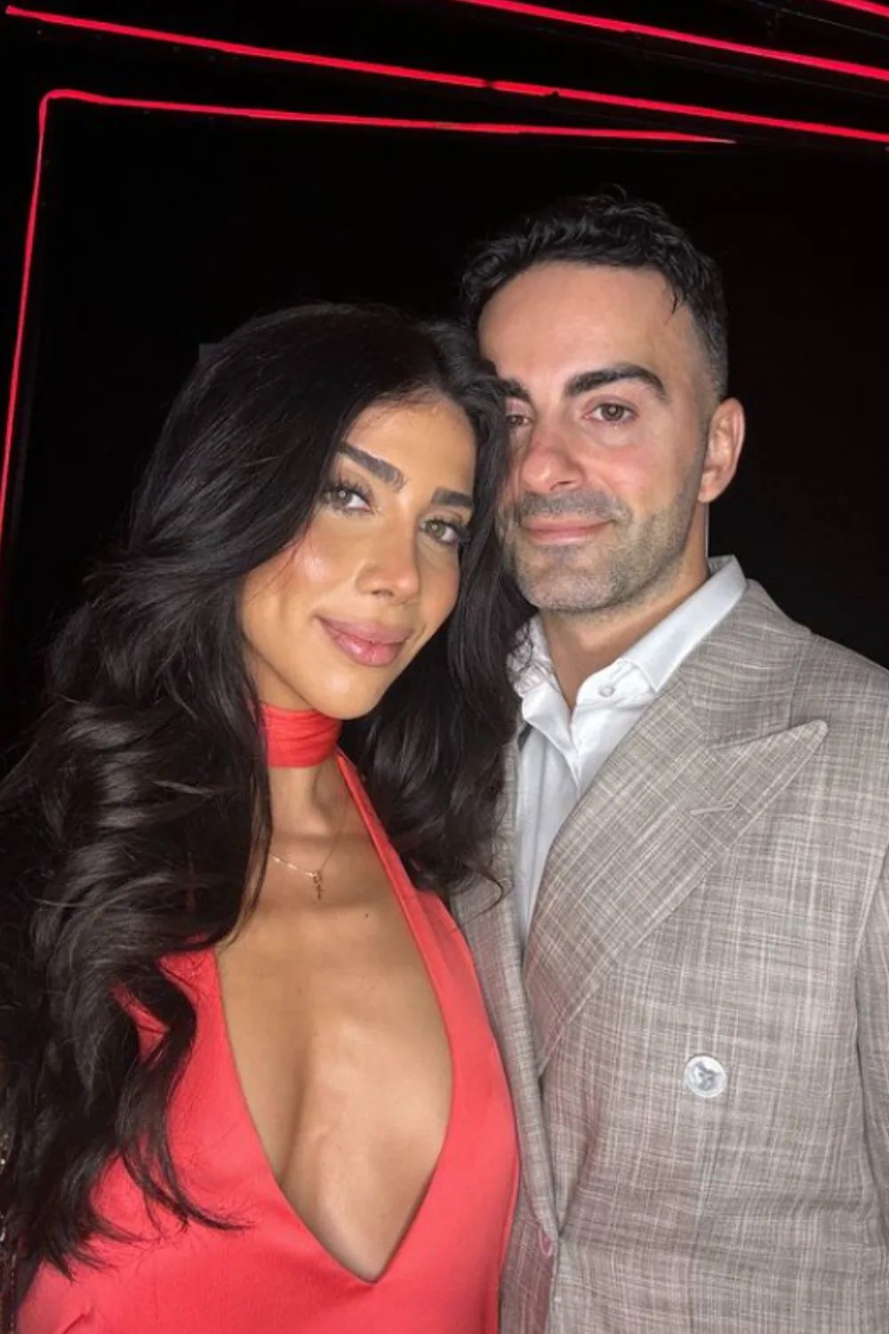 Gogglebox Australia's Jad and girlfriend Sarah.