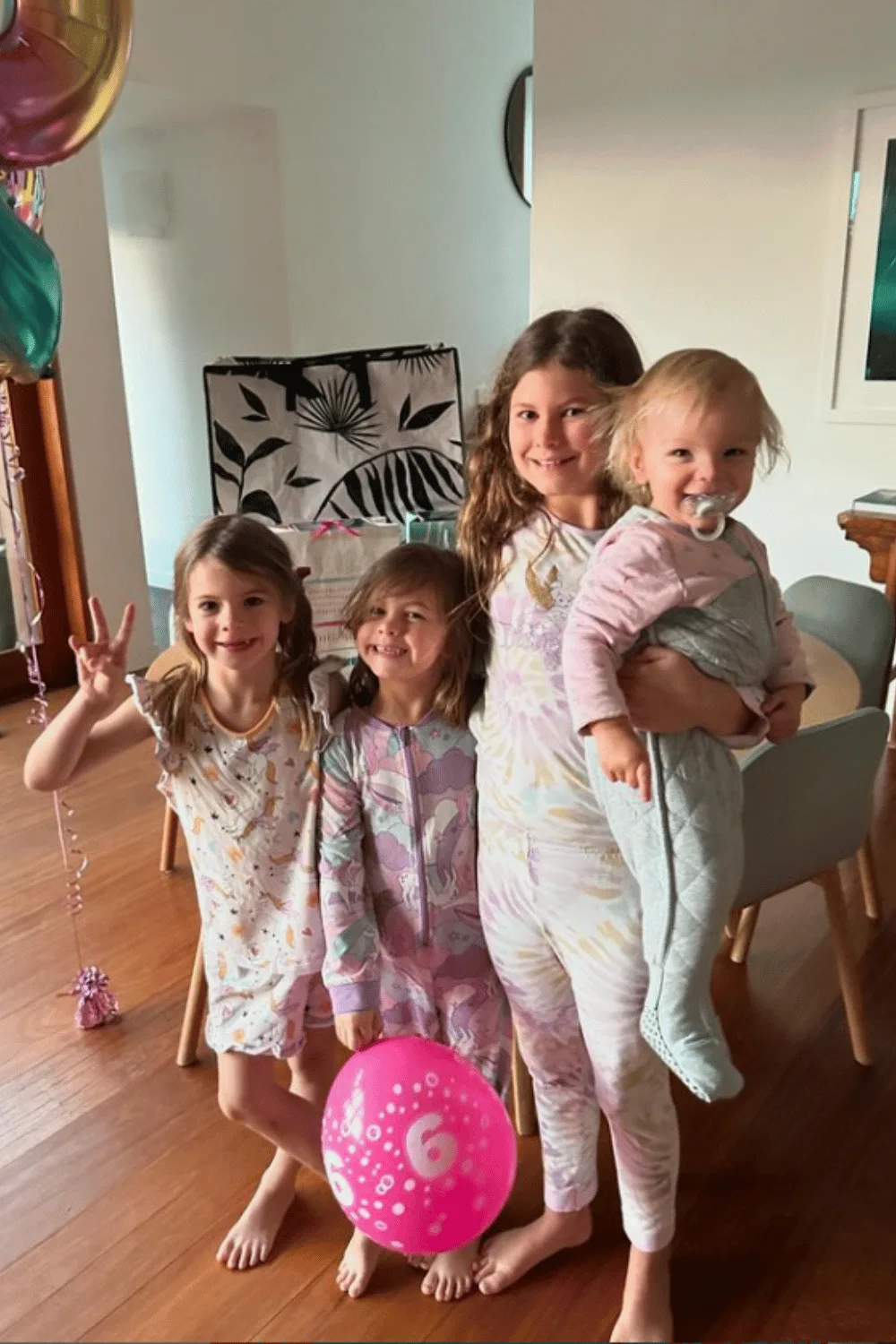 Libby Trickett's four children