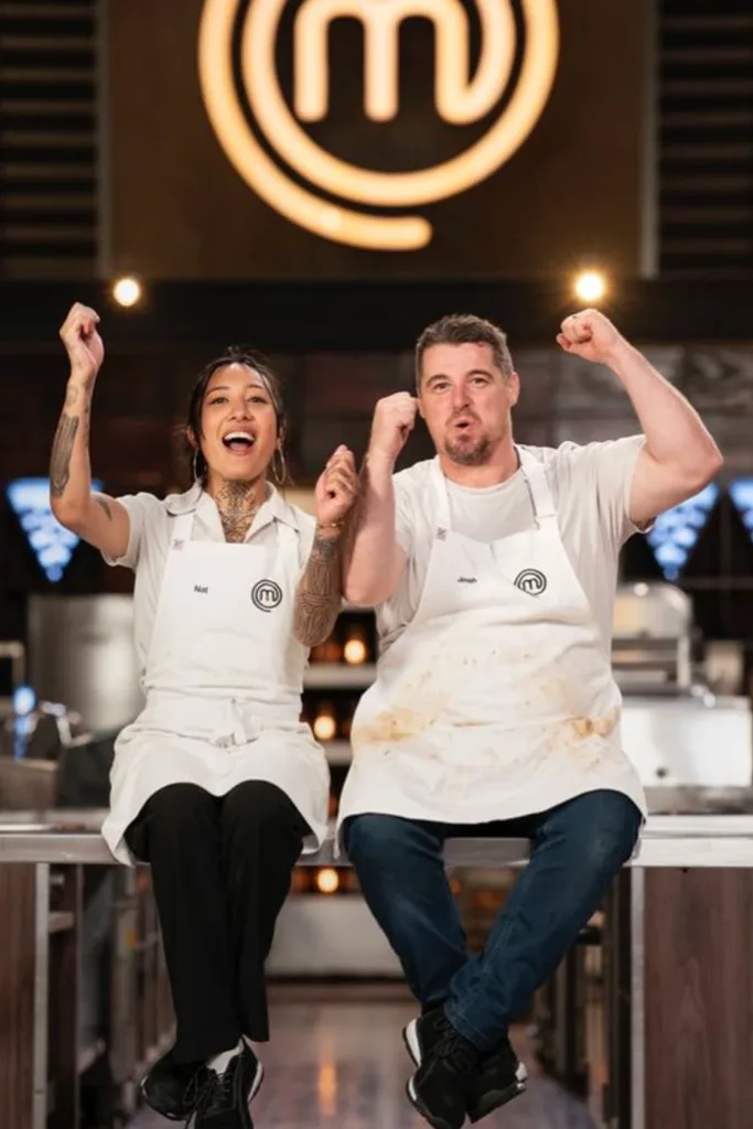 Nat and Josh in MasterChef Australia