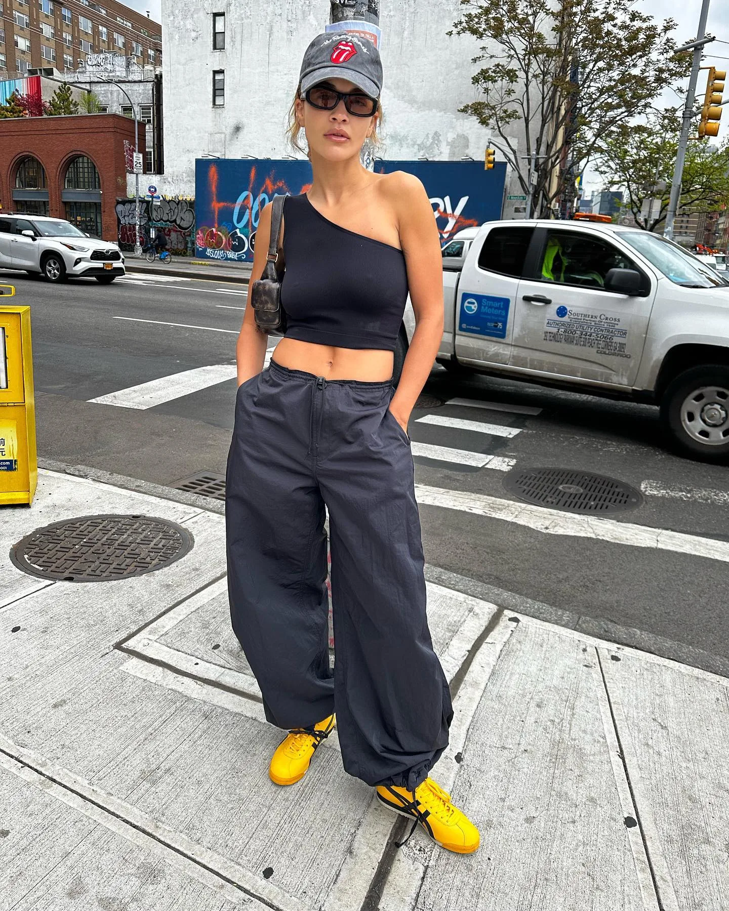 Rita Ora trending sneakers