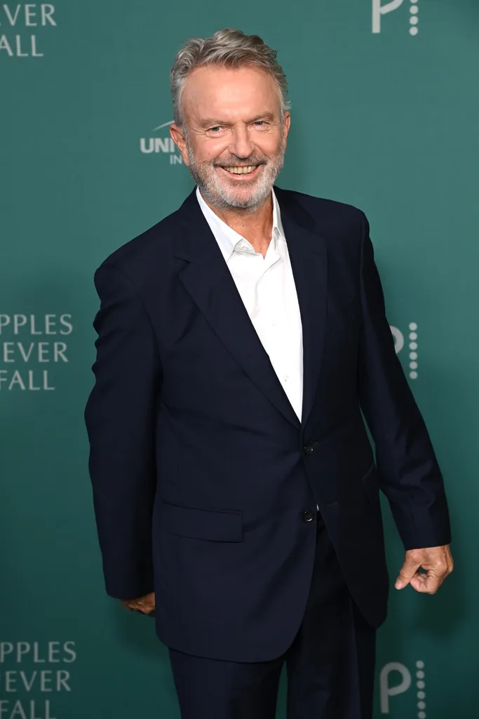 Sam Neill at the Apples Never Fall premiere.