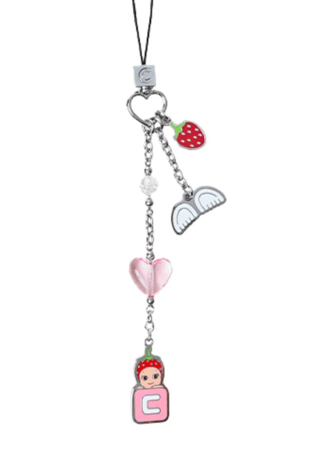 Sonny Angel x Casetify Strawberry Phone Charm
