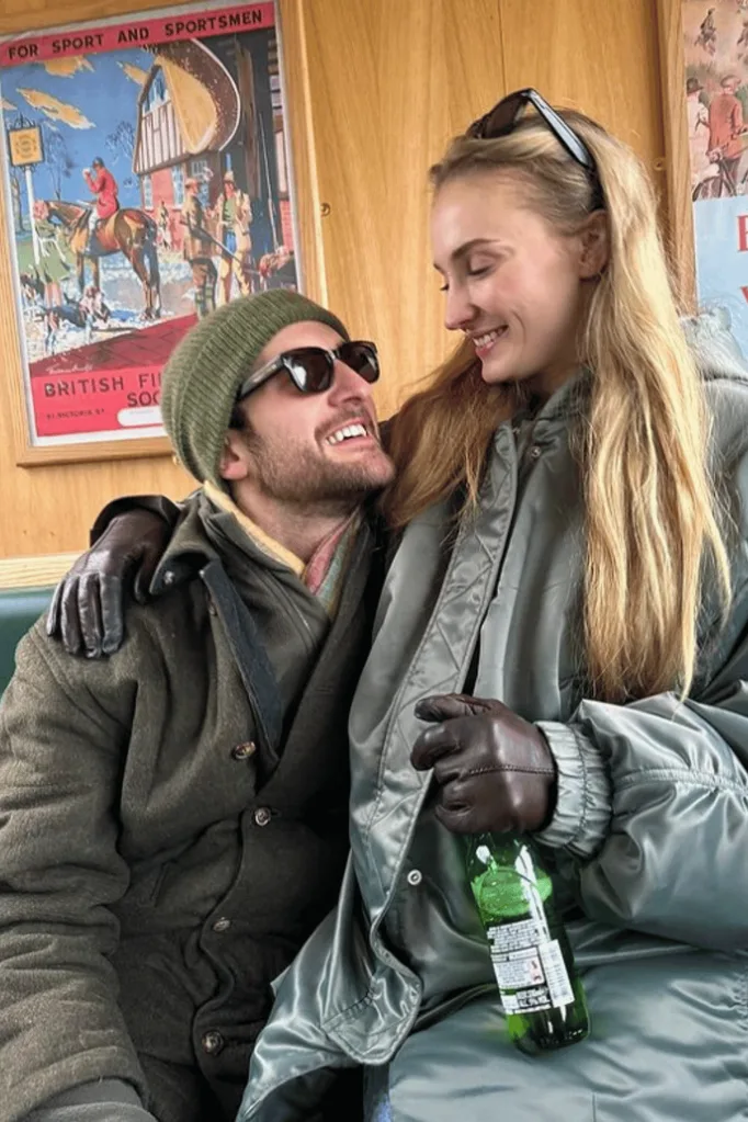 Sophie Turner and Peregrine Pearson