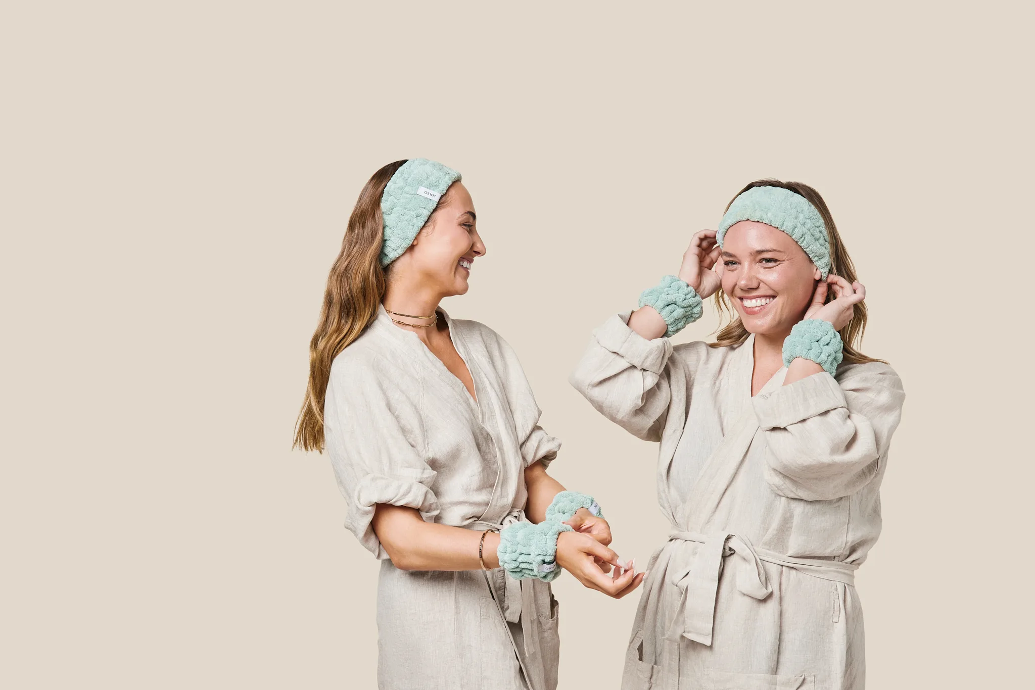 The cuffs on display