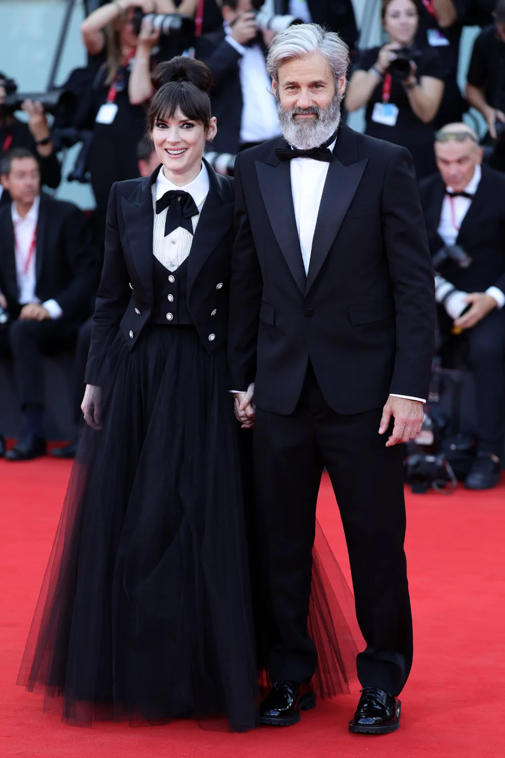 Winona Ryder and her partner, Scott Mackinlay