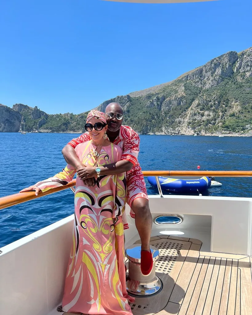 Kris Jenner and Corey Gamble